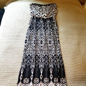 3 Pink Hearts Trixxi maxi dress